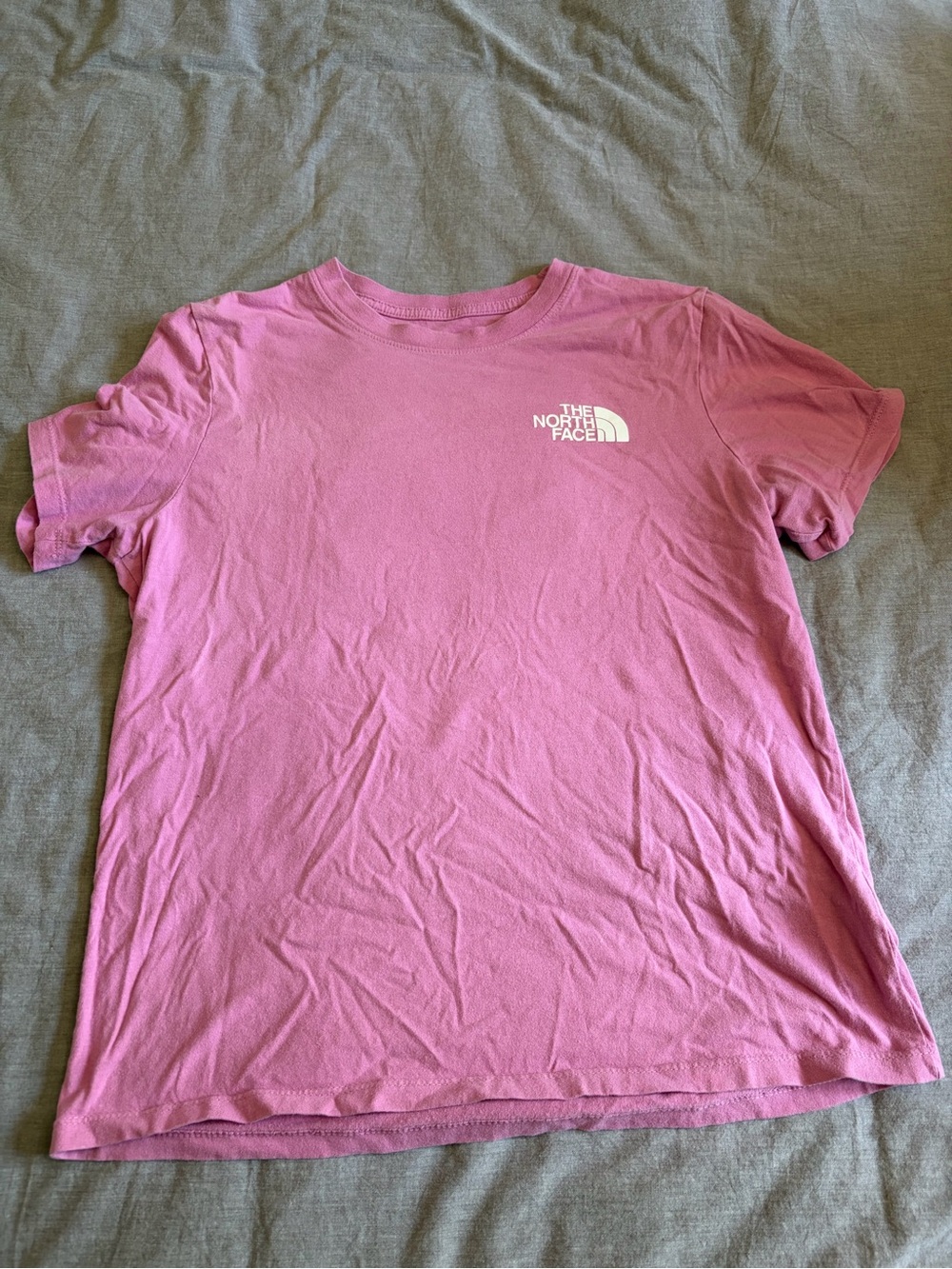 The North Face Women's Pink Logo Crew Tee